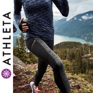 athleta fleece lined tights